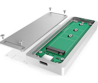 Raidsonic IB-188M2 External USB 3.1 enclosure for M.2 SATA SSD PC