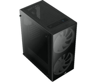 Aerocool Python (Ablakos) - Fekete PC