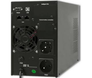 Qoltec UPS On-line 1kVA 800W LCD USB PC