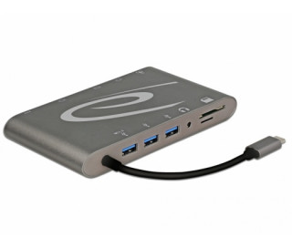 DeLock USB Type-C 3.1 Docking Station 4K 30 Hz PC