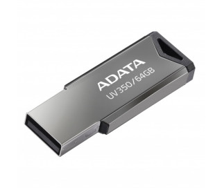 ADATA Pendrive 64GB, UV350 USB 3.2, Metál PC