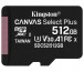 Kingston 512GB microSDXC Canvas Select Plus 100R A1 C10 Card + adapterrel thumbnail