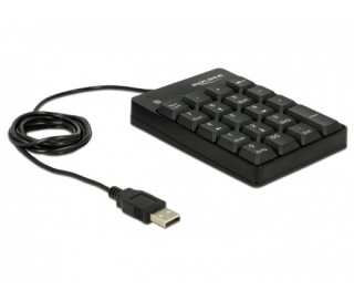 Delock USB Key Pad 19 keys black PC