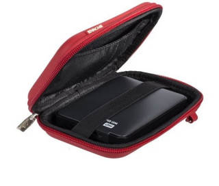 RivaCase 9101 Davos (PU) HDD Case Red Fényképezőgépek, kamerák