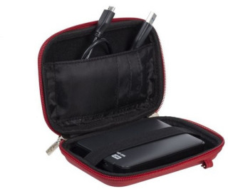 RivaCase 9101 Davos (PU) HDD Case Red Fényképezőgépek, kamerák