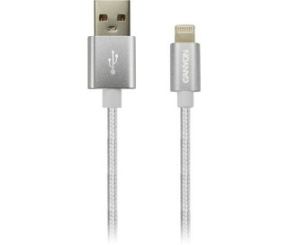 MOBIL-CASE Canyon CNE-CFI3PW Lightning USB Cable for Apple 1m Pearl White Mobil