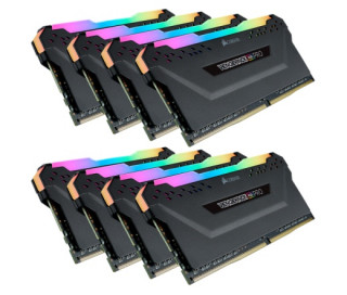 DDR4 64GB 2666MHz Corsair Vengeance RGB PRO CL16 KIT8 PC