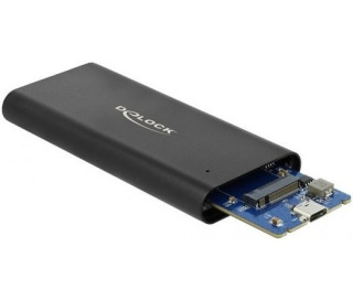 DeLock External Enclosure for M.2 NVMe PCIe SSD with SuperSpeed USB 10 Gbps (USB 3.1 Gen 2) USB Type-C female PC