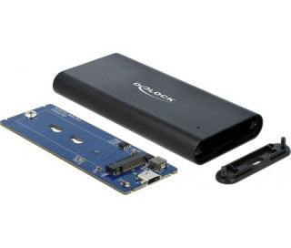 DeLock External Enclosure for M.2 NVMe PCIe SSD with SuperSpeed USB 10 Gbps (USB 3.1 Gen 2) USB Type-C female PC