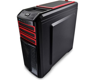 DeepCool KENDOMEN RD (Ablakos) - Fekete/Piros PC