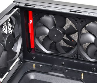 DeepCool KENDOMEN RD (Ablakos) - Fekete/Piros PC