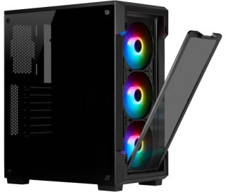 Corsair iCUE 220T RGB Midi Tower Fekete PC