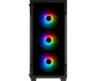 Corsair iCUE 220T RGB Midi Tower Fekete PC