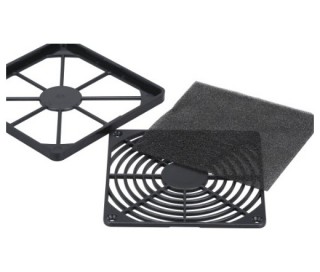 Akasa 12cm Washable Fan Filters Black PC