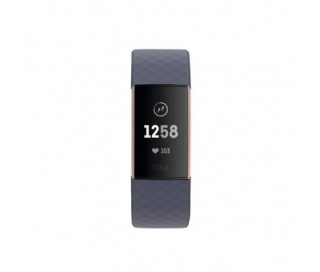 Fitbit Charge 3 Rosegold / Blue Grey Mobil