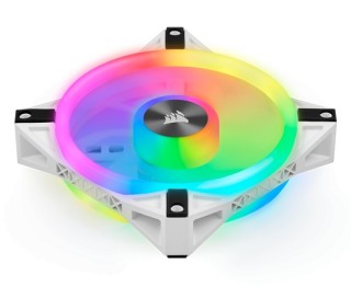 Corsair iCUE QL120 RGB PWM 12cm - Fehér (3-Pack) LED Control PC