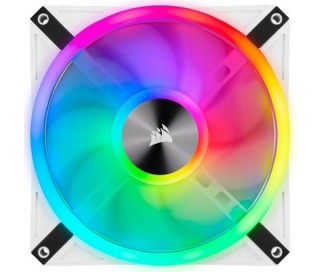 Corsair iCUE QL140 RGB PWM 14cm - Fehér (2-Pack) LED Control PC