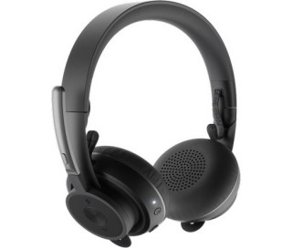 Logitech Zone Wireless Plus Headset Fejpánt Fekete Bluetooth PC