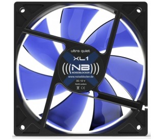 Noiseblocker BlackSilent XL1 120mm - Fekete/Kék PC