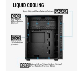 HÁZ  AeroCool Big TOR Pro Fekete PC