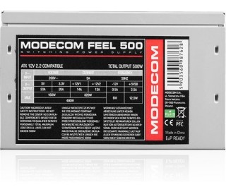 TÁP MODECOM ATX FEEL 500W 120mm PC