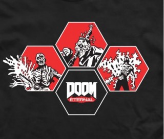 DOOM Eternal T-Shirt "Rip & Tear" XL Ajándéktárgyak