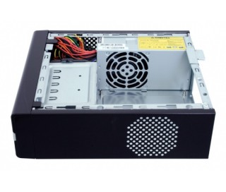 HÁZ CHIEFTEC ITX FI-01B-U3 200W Mini ITX ház fekete-ezüst PC