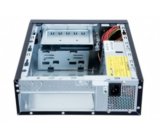 HÁZ CHIEFTEC ITX FI-01B-U3 200W Mini ITX ház fekete-ezüst PC