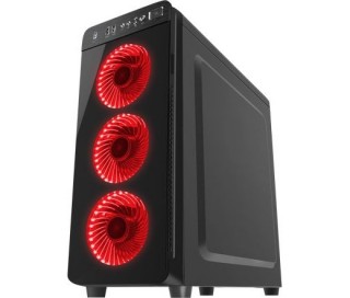 Natec Genesis Irid 300 Window Black/Red PC