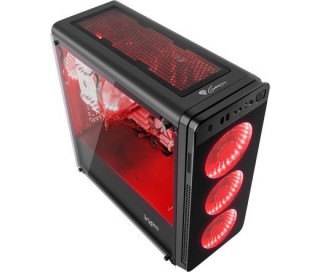 Natec Genesis Irid 300 Window Black/Red PC