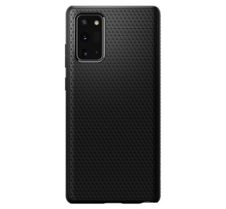 Spigen Liquid Air Samsung Galaxy Note 20 Matte Black tok, fekete Mobil