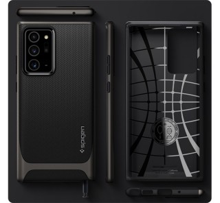 Spigen Neo Hybrid Samsung Galaxy Note 20 Gunmetal tok, szürke Mobil