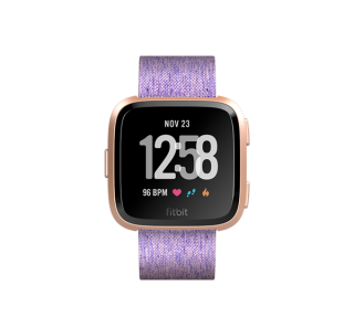 Fitbit Versa okosóra Special Edition, Lavender Woven Mobil