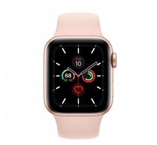 Apple Watch Series 5 GPS+Cellular okosóra, 40mm, Alumínium, arany/rózsaszín homok Mobil