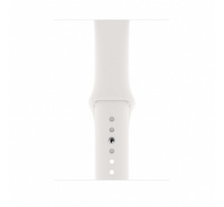 Apple Watch Series 5 GPS+Cellular okosóra, 44mm, Alumínium, ezüst/fehér Mobil