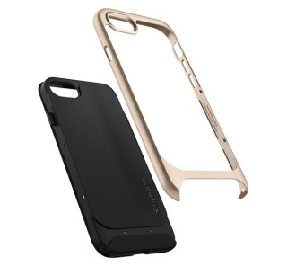 MOBIL-CASE Spigen Neo Hybrid Herringbone telefontok 11,9 cm (4.7") Borító Pezsgő, Arany Mobil