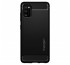 Spigen Rugged Armor Samsung Galaxy A41 Matte Black tok, fekete thumbnail