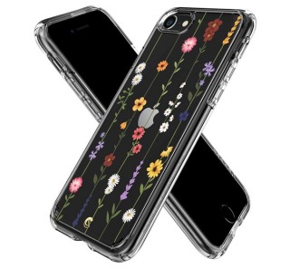 Spigen Ciel Cyrill Apple iPhone SE (2020)/8/7 Cecile tok, Flower Garden, virág Mobil