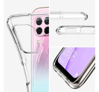 Spigen Liquid Crystal Huawei P40 Lite Crystal Clear tok, átlátszó Mobil