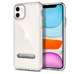 Spigen Ultra Hybrid S Apple iPhone 11 Crystal Clear tok, átlátszó Mobil