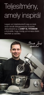 Kenwood KVL8400S CHEF XL Titanium robotgép csomag Otthon