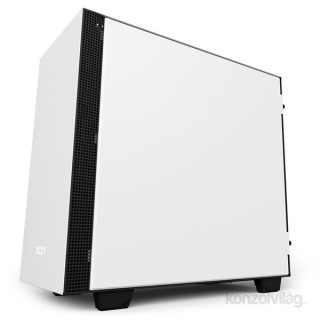 NZXT H700I Smart Fehér (Táp nélküli) ablakos ATX ház PC