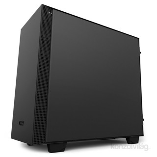 NZXT H400I Smart Fekete (Táp nélküli) ablakos mATX ház PC