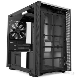 NZXT H200 Fekete-Fehér (Táp nélküli) ablakos mini-ITX ház PC