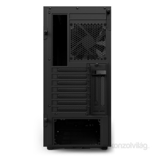 NZXT H500I Fekete (Táp nélküli) ablakos ATX ház PC