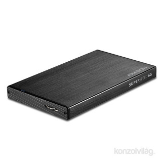 Axagon EE25-XA6 Fekete [2.5"/USB3.0] PC