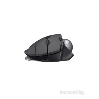 Logitech MX Ergo fekete hanyatt egér PC