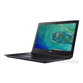 Acer Aspire A315-53-37K8 15,6"/Intel Core i3-7020U /4GB/500GB/Int. VGA/fekete laptop PC