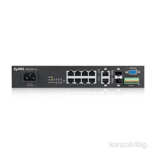 ZyXEL MES3500-10 8port FE LAN 2port GbE SFP/RJ45 Combo L2 menedzselhető switch PC