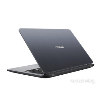 ASUS X407UA-BV369T 14"/Intel Core i3-7020U/4GB/128GB/Int. VGA/Win10/szürke laptop PC